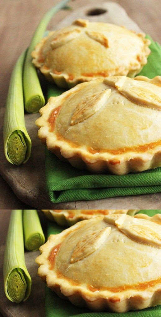 Traditional British Mini Chicken & Mushroom Pie