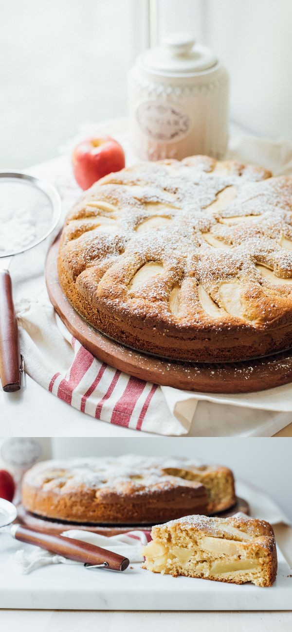 Traditional Italian Apple Cake [Torta di Mele Classica]