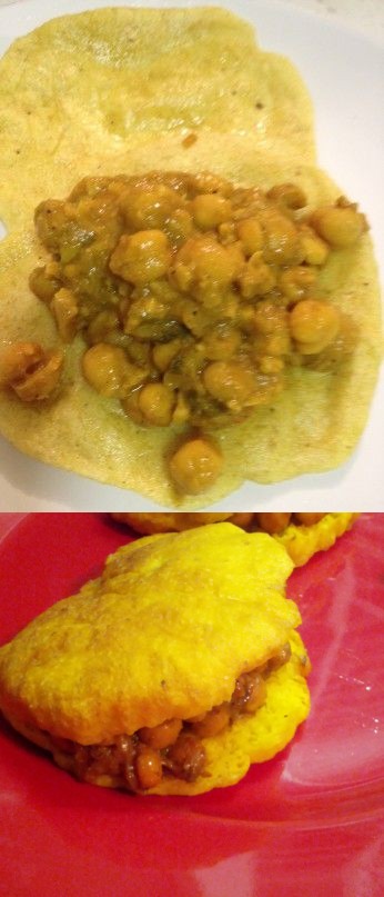 Trini Doubles: Caribbean Fried Dough and Chickpea Sandwiches