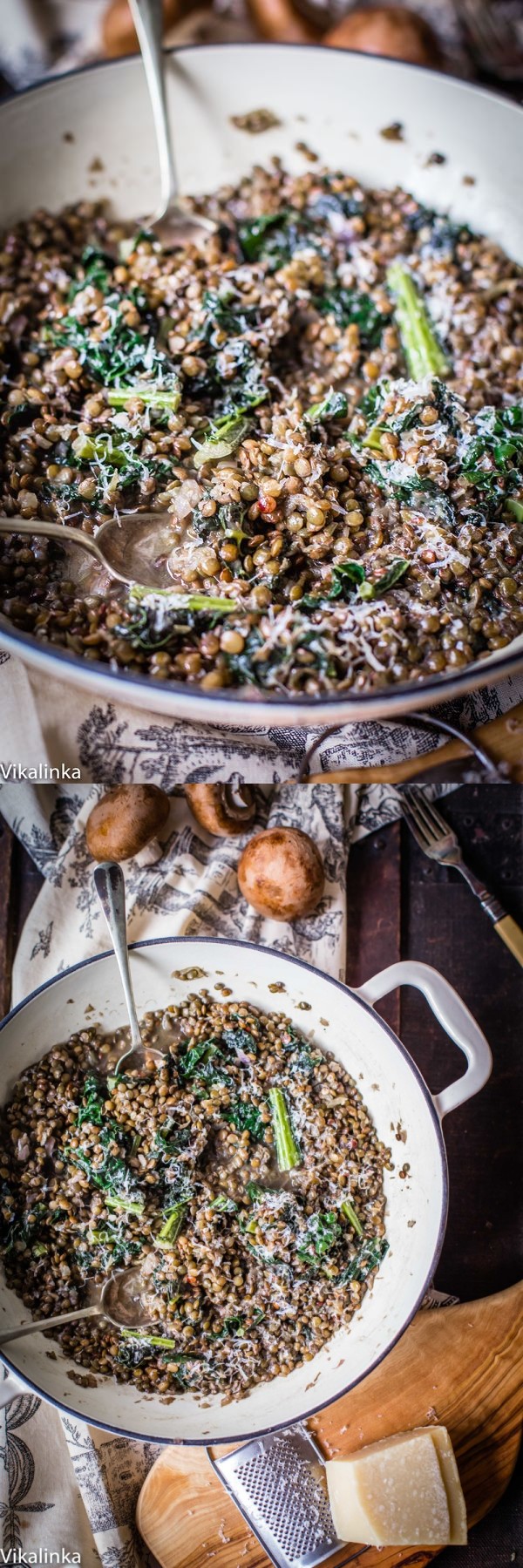 Truffled Lentil and Kale 