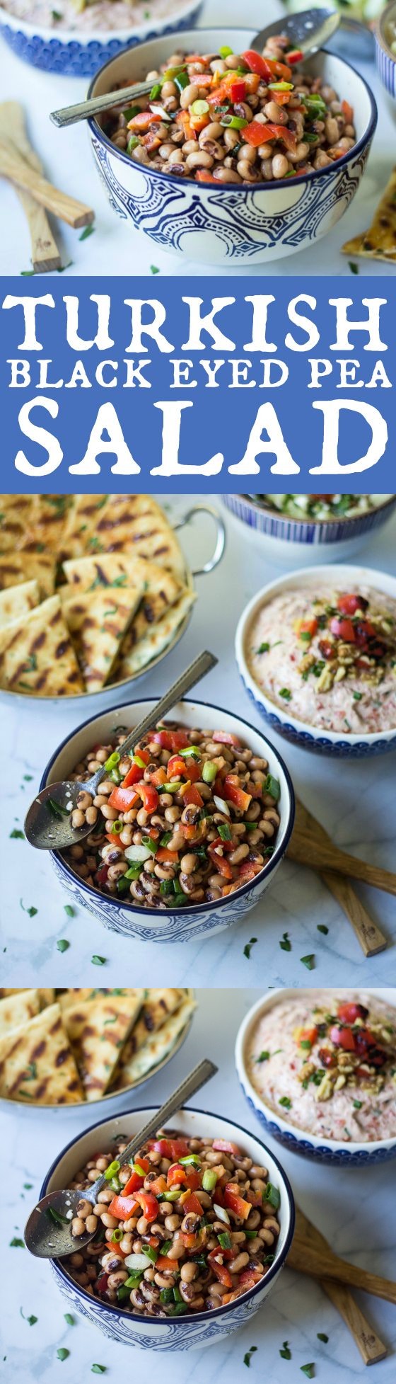 Turkish Black Eyed Pea Salad