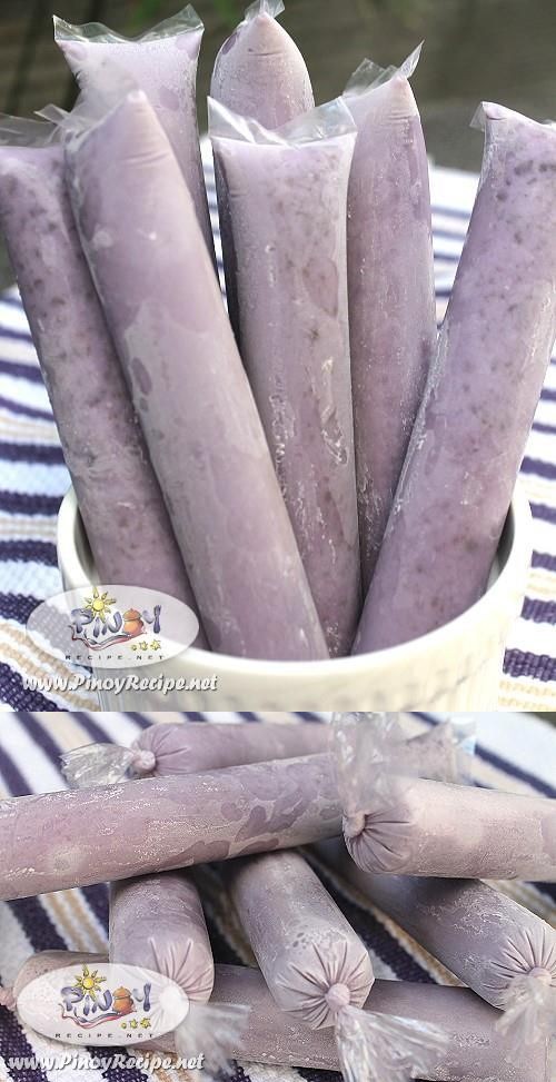 Ube Ice Candy