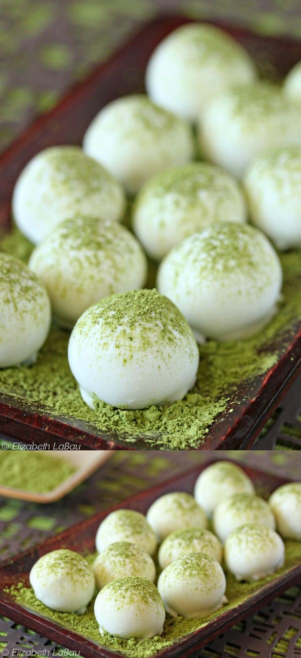 Unique and Beautiful Matcha Green Tea Truffles