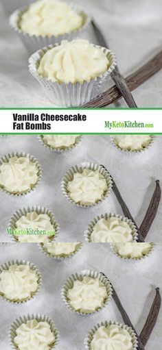 Vanilla Cheesecake Fat Bombs