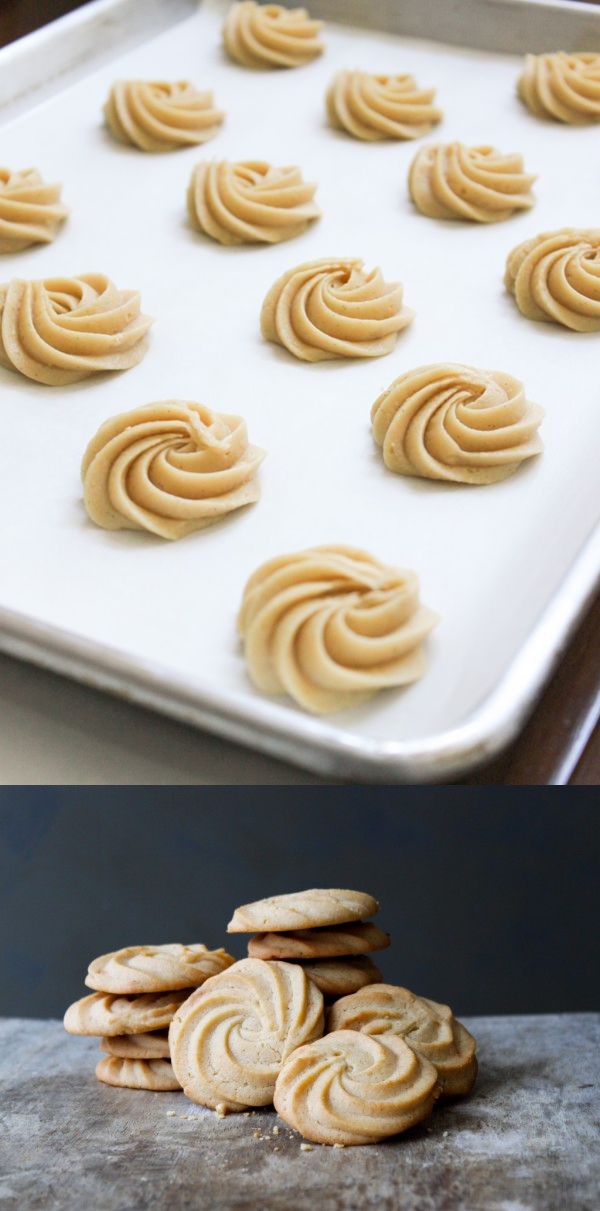 Vanilla Malted Cookies
