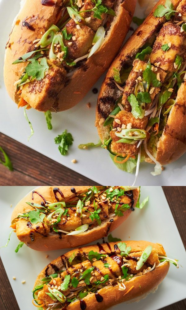 Vegan Bahn Mi Rolls