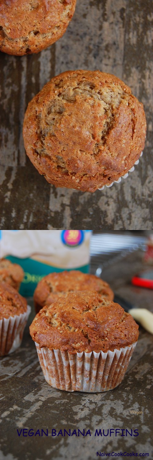 Vegan Banana Muffins