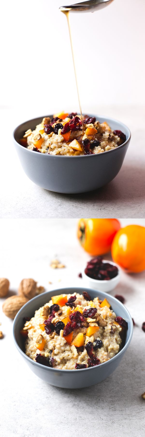 Vegan Breakfast Quinoa Bowl