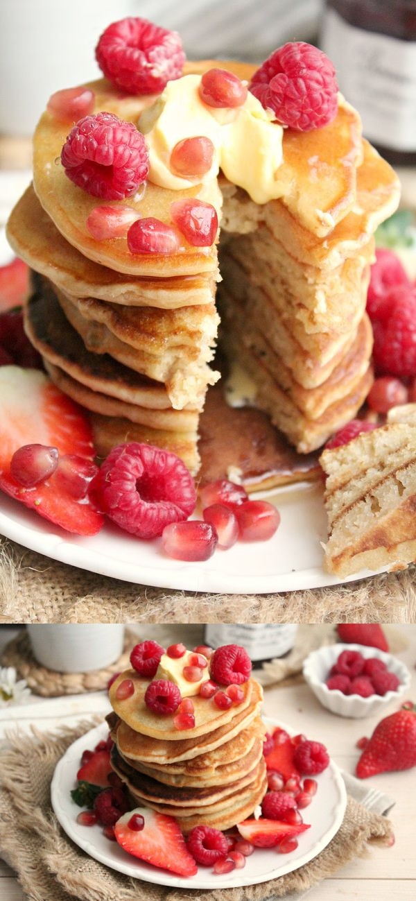 Vegan Buttermilk Pancakes