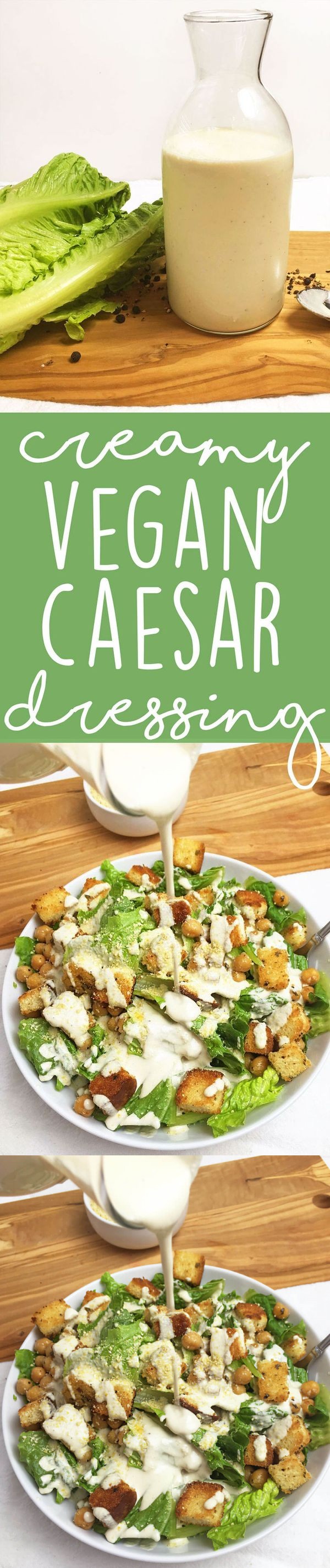 Vegan Caesar Salad Dressing