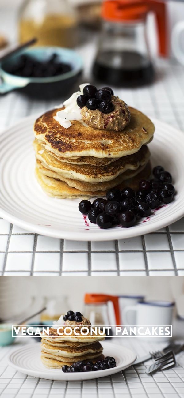 Vegan Coconut Pancakes