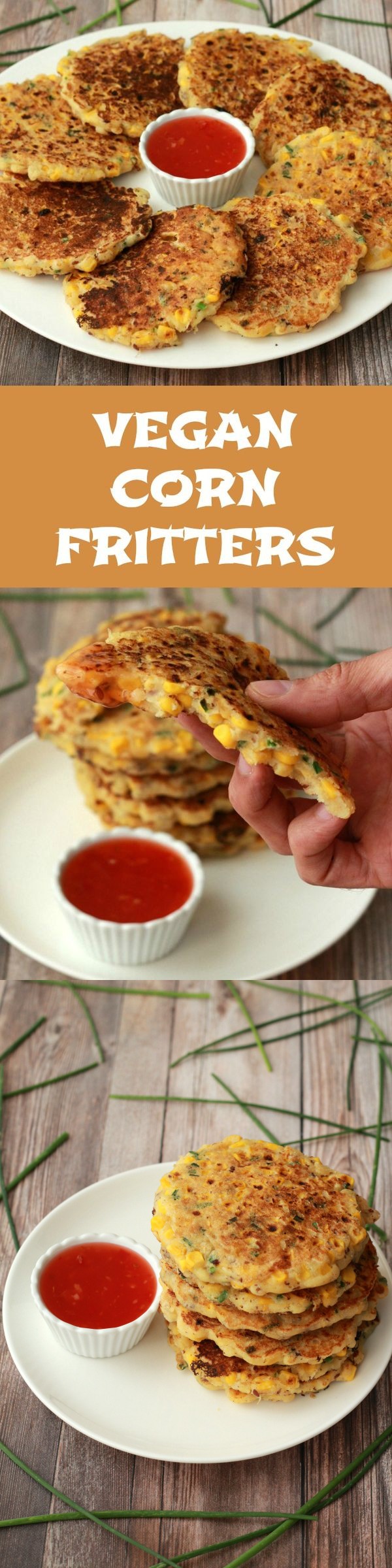 Vegan Corn Fritters