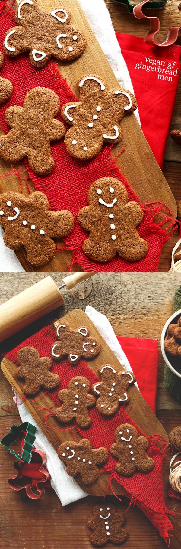 Vegan Gluten Free Gingerbread Men