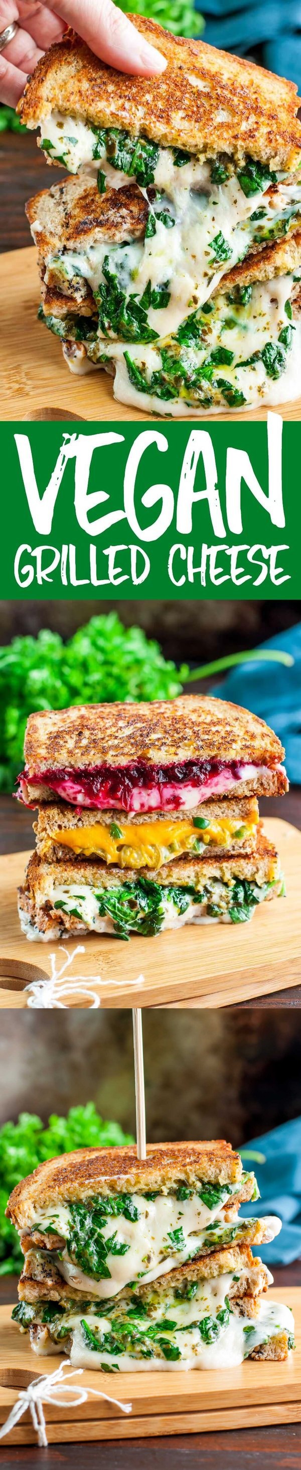 Vegan Jalapeno Popper Grilled Cheese