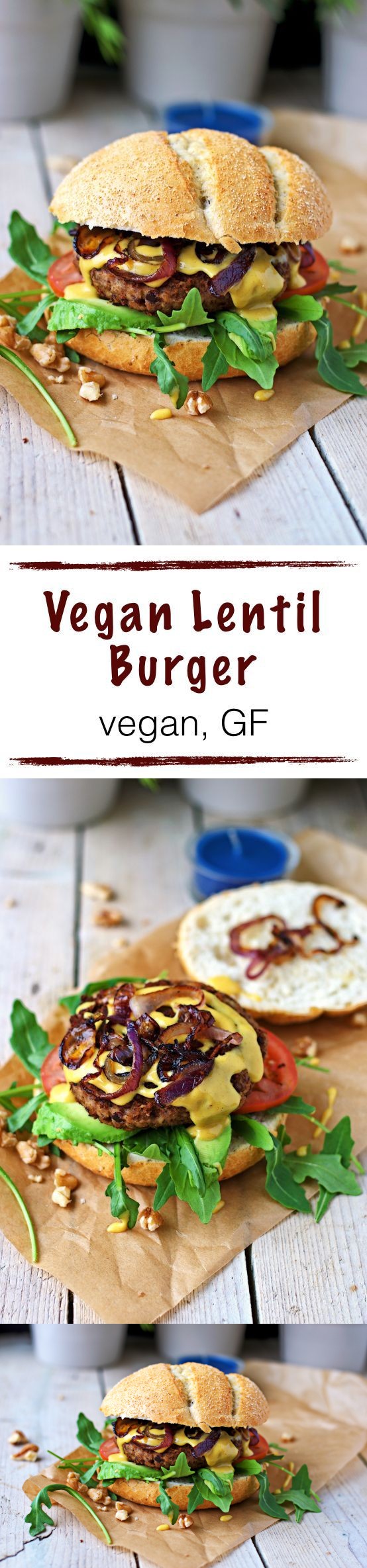 Vegan Lentil Burger