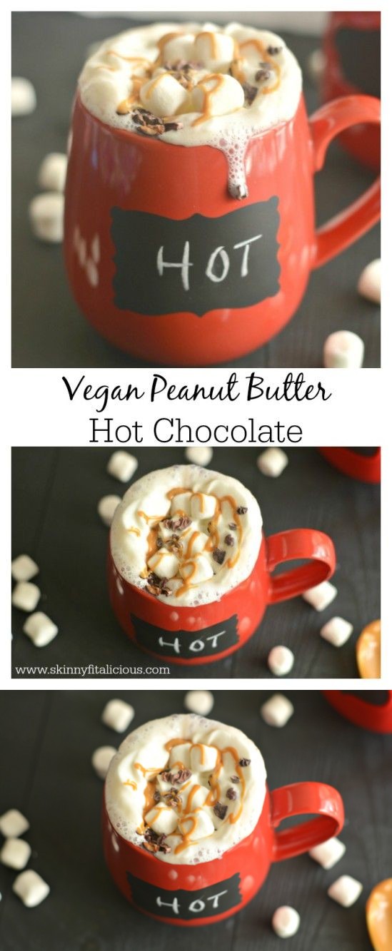 Vegan Peanut Butter Hot Chocolate