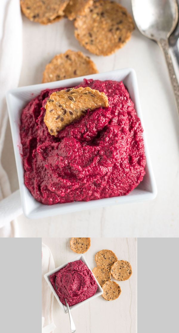 Vegan Roasted Beet Dip