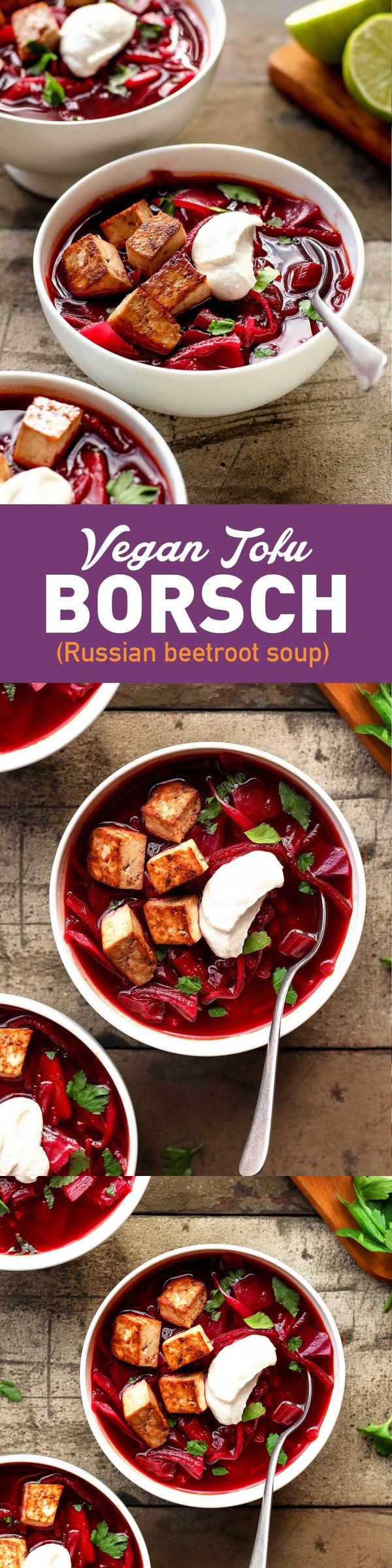 Vegan Tofu Borsch