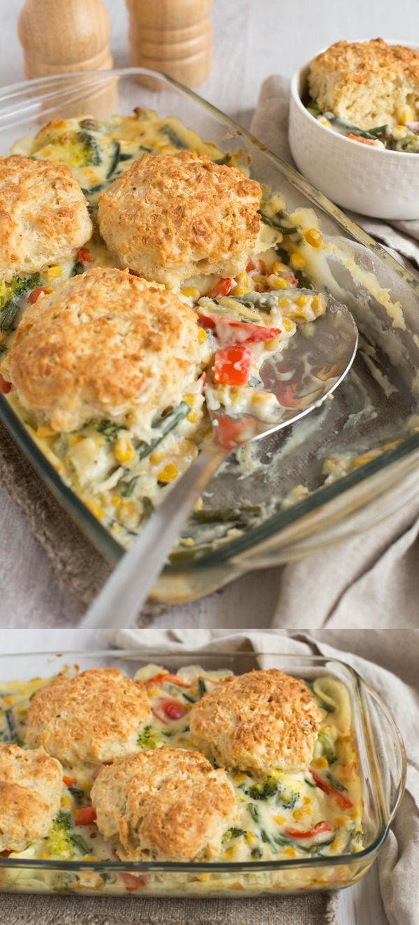 Vegetable cobbler