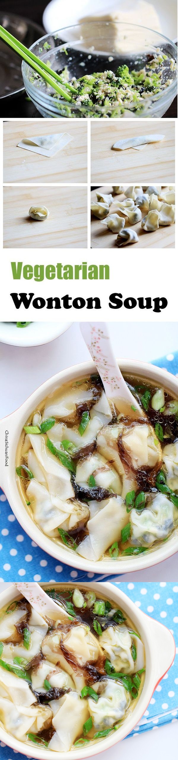 Vegetarian Wonton Soup