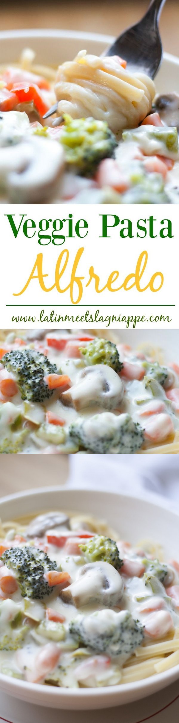 Veggie Pasta Alfredo