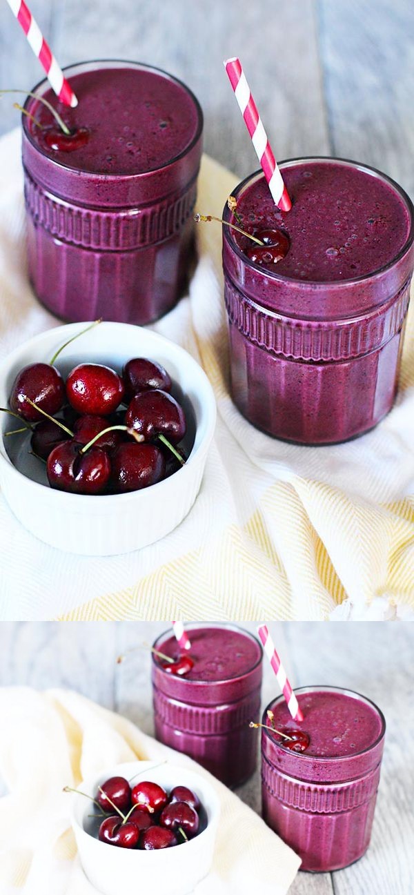 Verry Berry Cherry Protein Smoothie