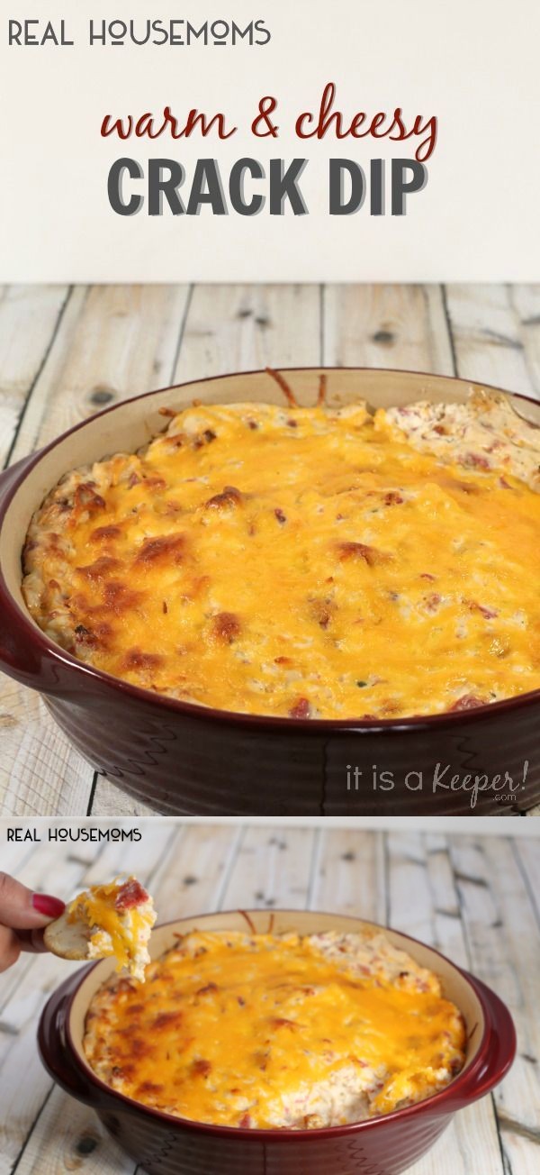 Warm & Cheesy Crack Dip