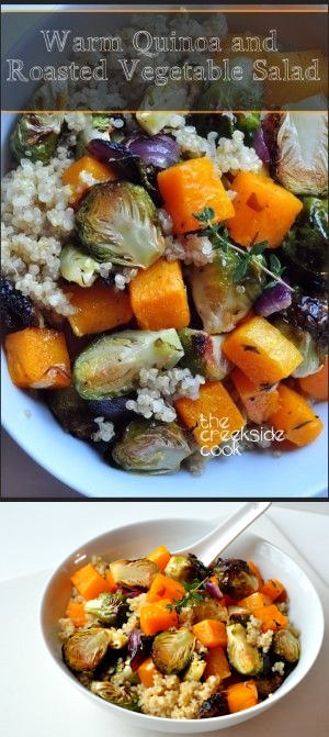 Warm Quinoa and Roasted Vegetable Salad