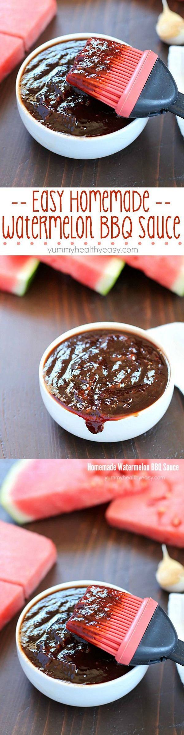 Watermelon Homemade BBQ Sauce