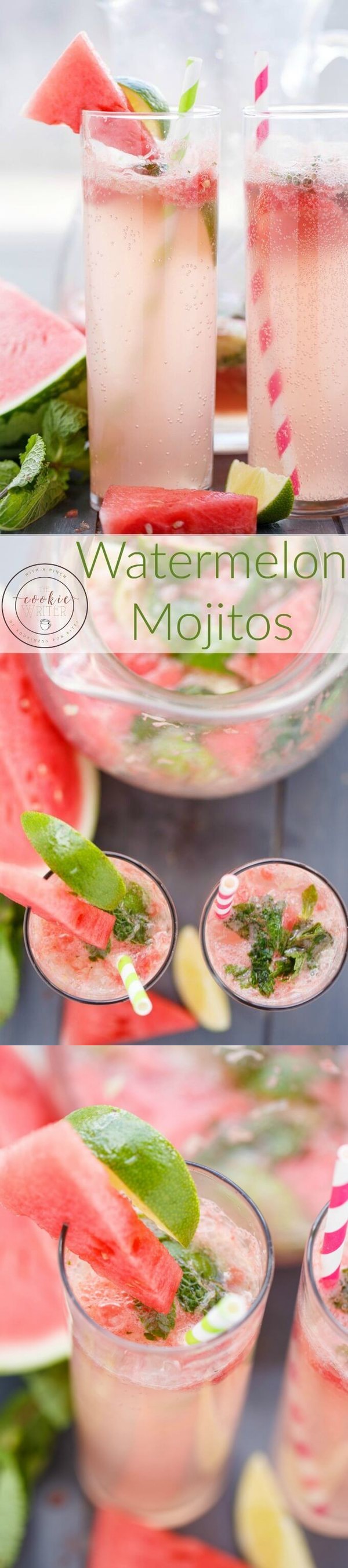 Watermelon Mojitos