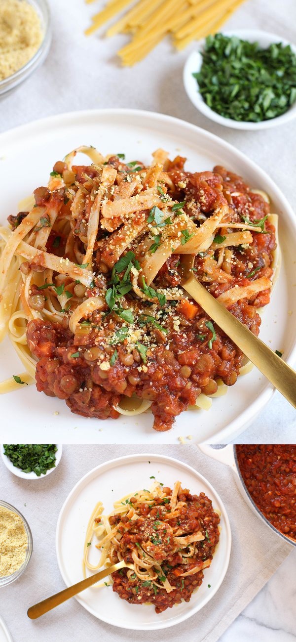 Weeknight Lentil Bolognese