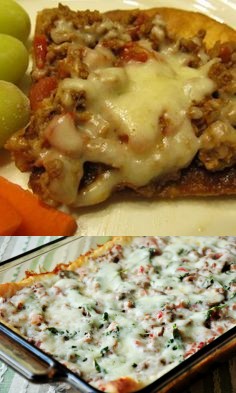 Weight Watcher's Deep-Dish Pizza Casserole