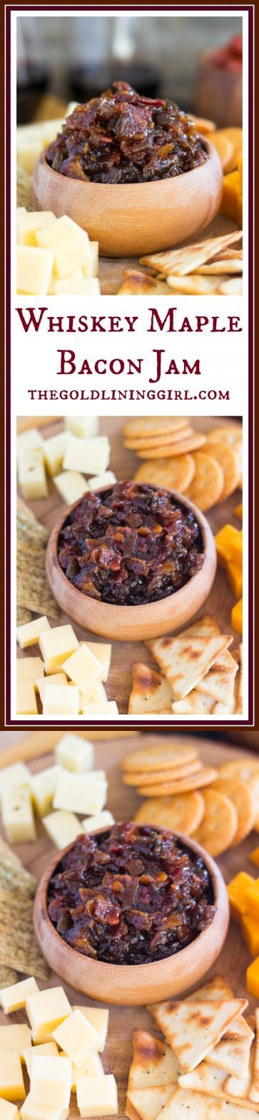 Whiskey Maple Bacon Jam