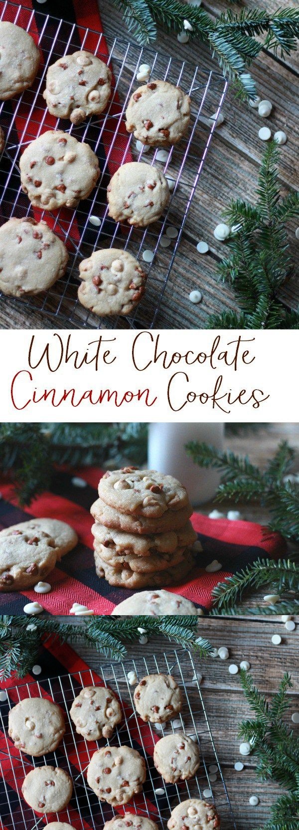 White Chocolate Cinnamon Cookies