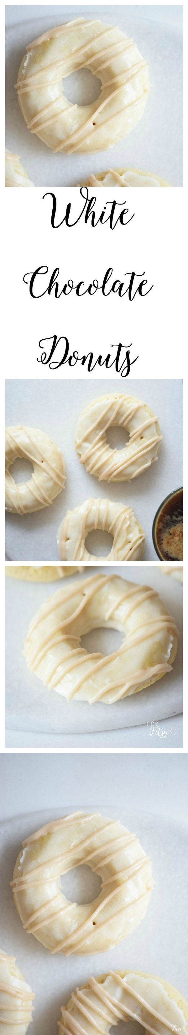 White Chocolate Donuts