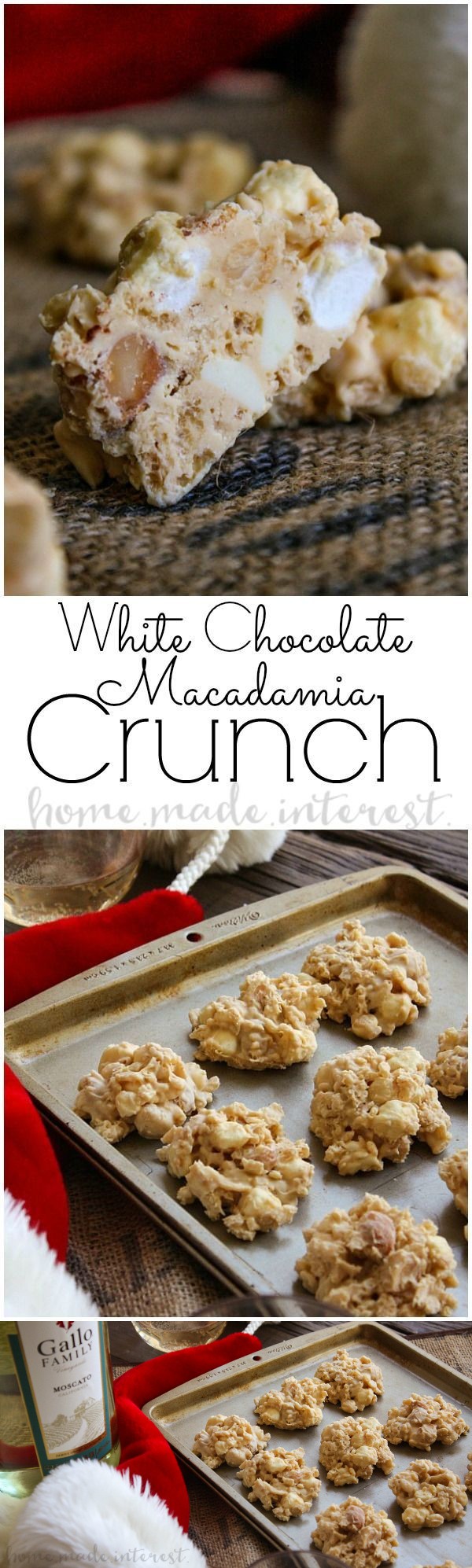 White Chocolate Macadamia Crunch