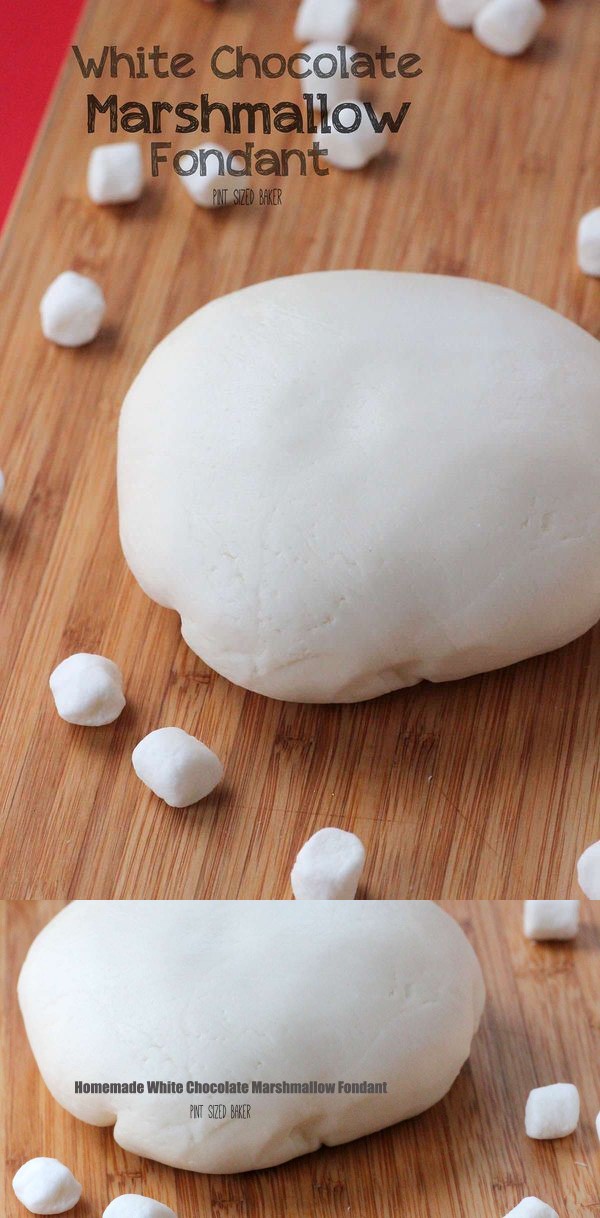 White Chocolate Marshmallow Fondant