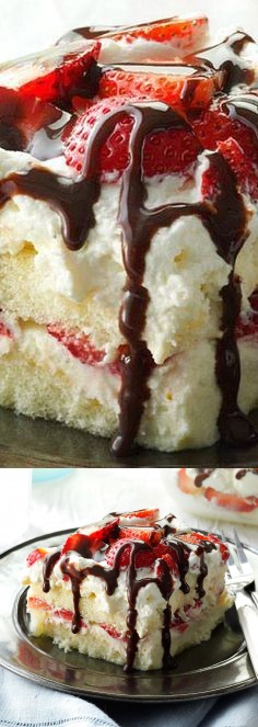 White Chocolate-Strawberry Tiramisu