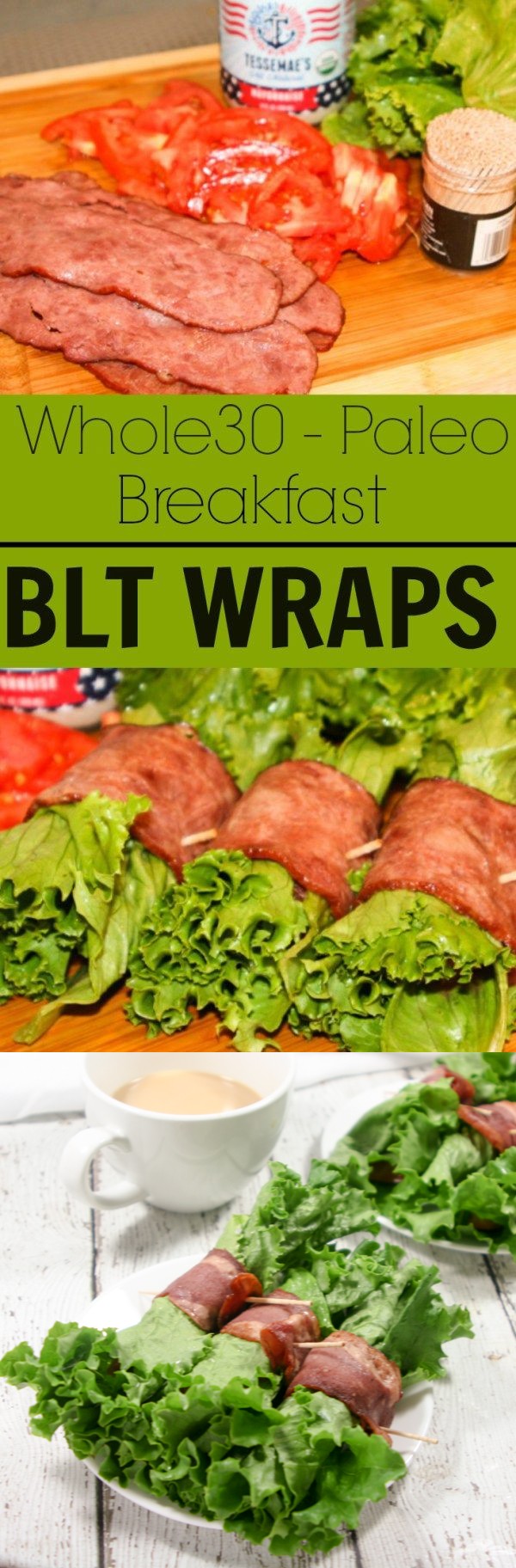 Whole30 BLT Breakfast Wraps – Paleo, Egg-Free