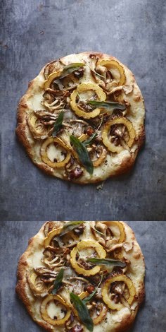 Wild Mushroom Roasted Squash Pizza