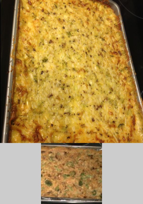 Worlds' Best Broccoli Rice Cheese Casserole