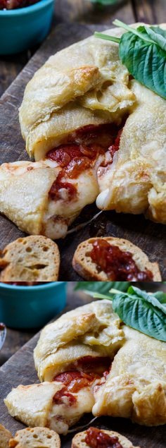 Wrapped Brie with Tomato Chutney