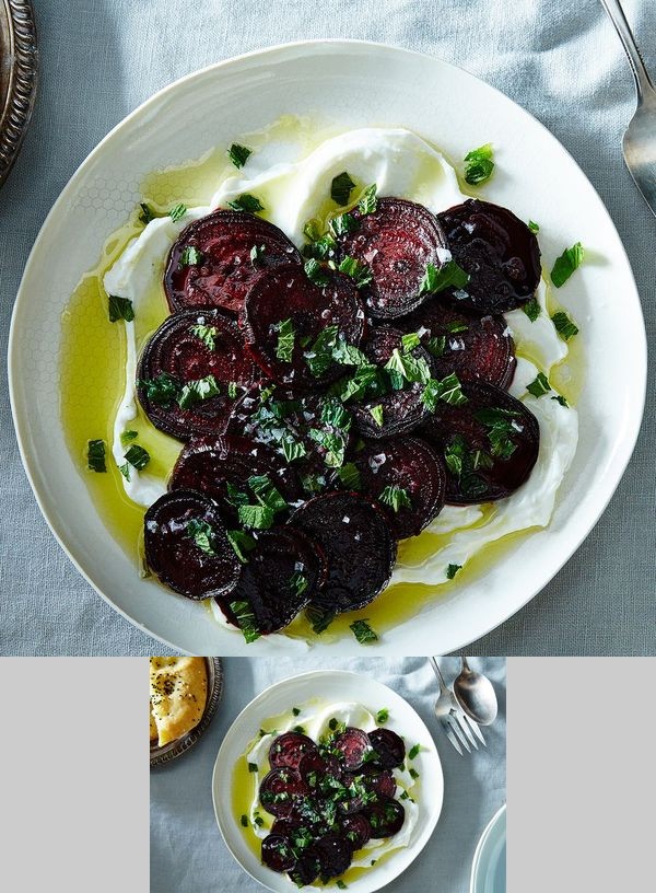 Yogurt and Beet Salad in the Persian Manner