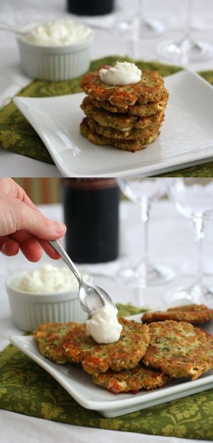 Zucchini and Feta Fritters – Low Carb and Gluten-Free