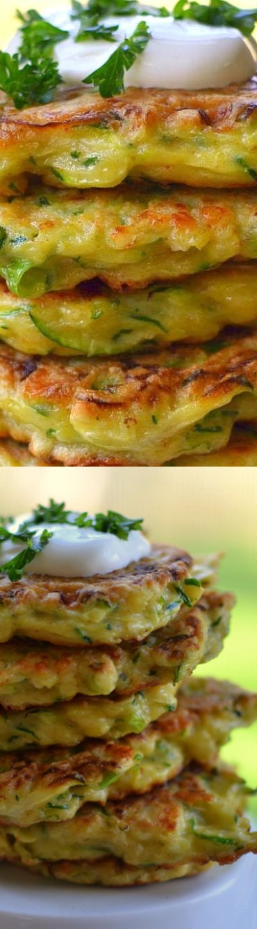 Zucchini Gouda Fritters