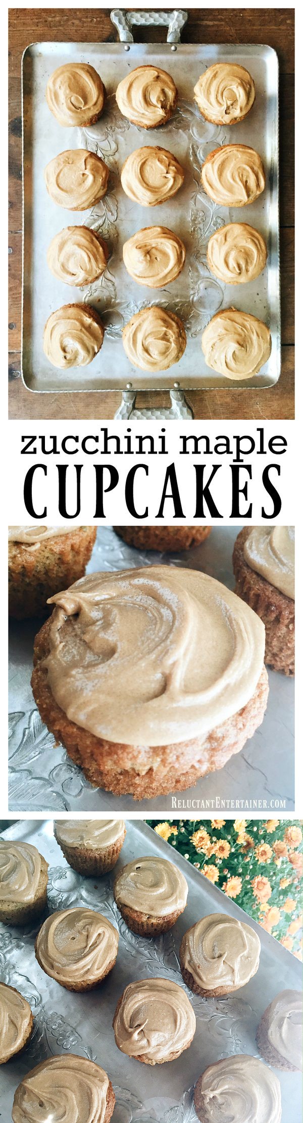 Zucchini Maple Cupcake