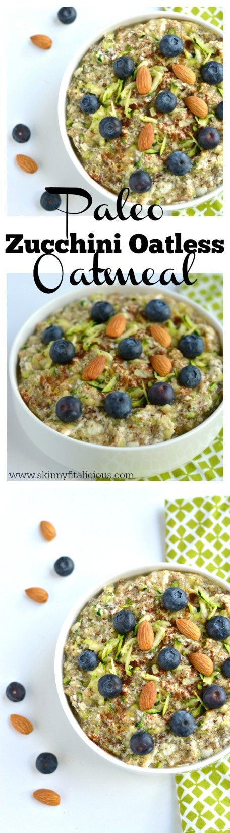 Zucchini Oatless Oatmeal