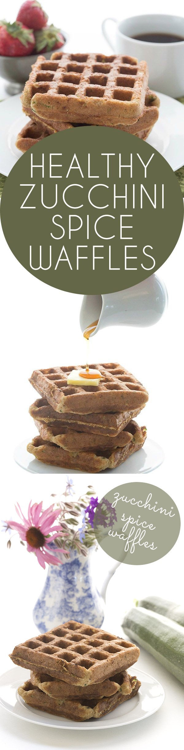 Zucchini Spice Waffles