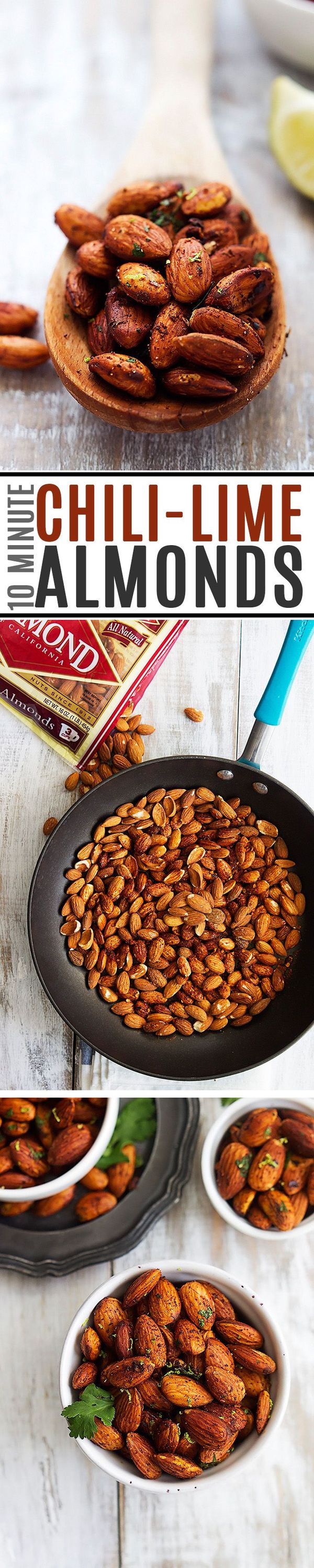 10-Minute Chili Lime Almonds