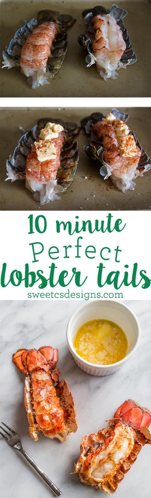 10 Minute Perfect Broiled Lobster Tails